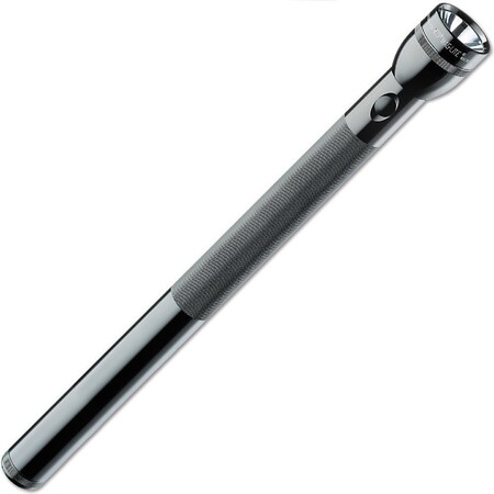 Maglite Maglite Heavy-Duty Incandescent 6-Cell D Flashlight, Black S6D016